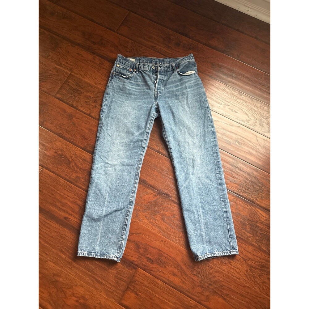 Levi’s 501 Water<Less Men’s Jeans 29x30 Light Wash Straight Leg Denim